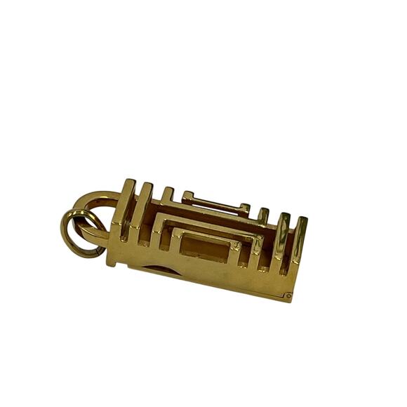 Tory Burch Gold Plated For Fitbit Fret Holder Pendant - Picture 2 of 8